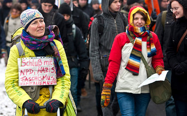 Am Montag vormittag in Dresden beim &raquo;Rundgang T&auml;tersp...