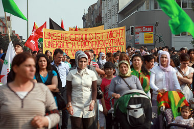 Demonstration für den Frieden in Kurdistan im November 2011... Demonstration für den Frieden in Kurdistan im November 2011...