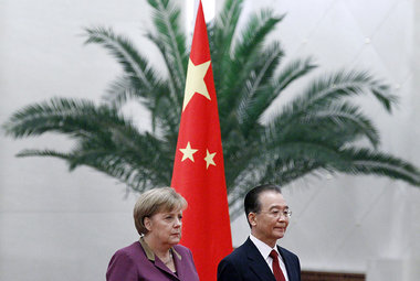 Zwischen Kooperation und Konfrontation: Bundeskanzlerin Merkel m...
