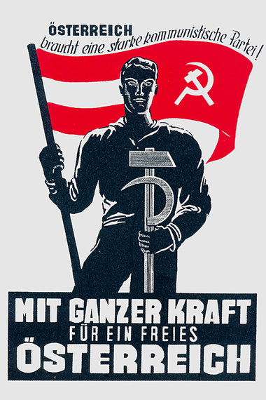 Sozialismus in Rot-Weiß-Rot: KPÖ-Plakat zur Nationalratswahl am ...