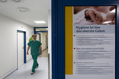 Die neonatologische Intensivstation des Klinikums Bremen-Mitte n...