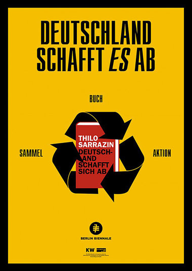 Das Plakat zur umstrittenen Aktion
