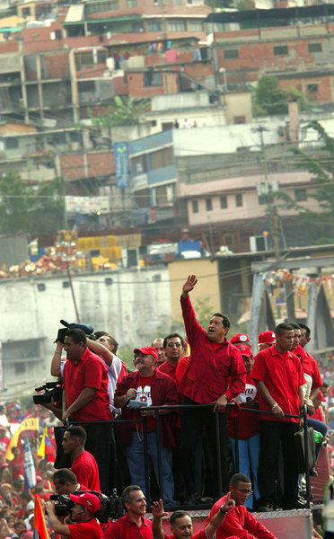Brennpunkt Venezuela: Hugo Chávez kämpft für den »Sozialismus de...