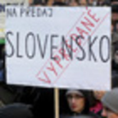 Marsch gegen die Korruption – Bratislava am 10. Februar 20... Marsch gegen die Korruption – Bratislava am 10. Februar 20...