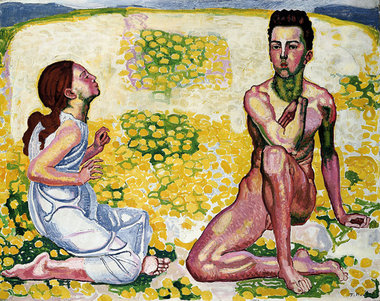 Ferdinand Hodler: &raquo;Der Fr&uuml;hling III&laquo;, um 1907&n...