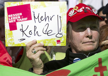 In Stuttgart blieben am Montag Busse und Bahnen in ihren Depots
