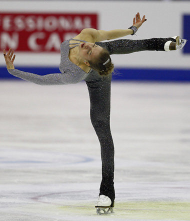 Das lebende Karussell: Carolina Kostner Das lebende Karussell: Carolina Kostner