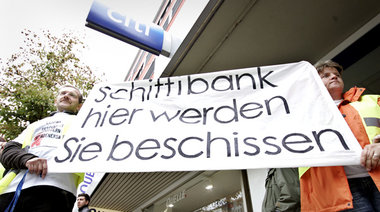 15. September 2009: Ein Jahr nach Pleite von Lehman Brothers dem...