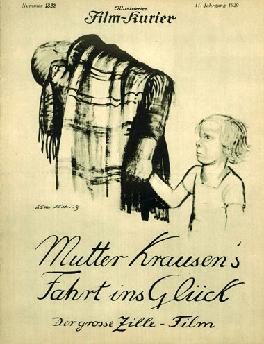 »Det is doch unser Zille« – Plakat zur Uraufführung (von Käthe K...