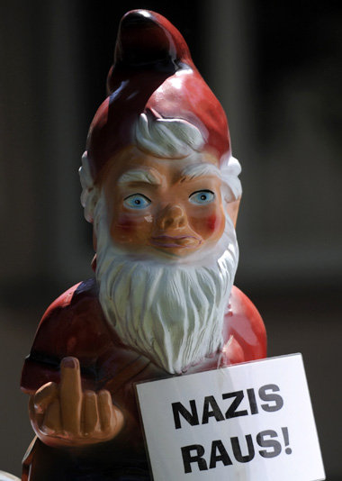Laubenpieper gegen rechts