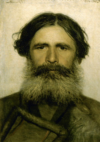 Ivan Kramskoy: Portr&amp;auml;t eines Bauern, 1868