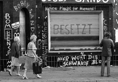 Auch das war Sch&ouml;neberg: Besetztes Haus in der B&uuml;lowst...