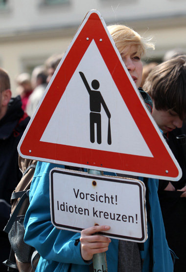 Gegen den braunen Spuk: Protest am Samstag in Plauen