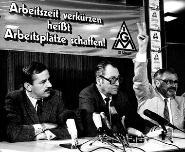 Das waren noch Zeiten. Die IG-Metall-Funktion&auml;re J&ouml;rg ...
