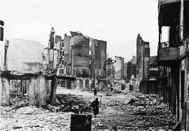 Das baskische Gernika am 26. April 1937