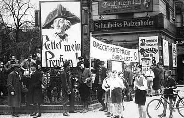 Wahlkampf der NSDAP in Berlin, April 1924 Wahlkampf der NSDAP in Berlin, April 1924