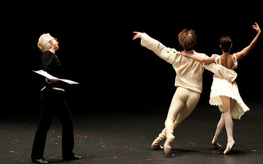 Mit leichter Hand malt sie unsere Bewegungen: Ballettmeisterin C...