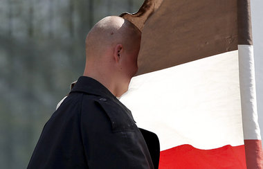Wo ist der Schlapphut? NPD-Kundgebung in Neumünster (1. Mai... Wo ist der Schlapphut? NPD-Kundgebung in Neumünster (1. Mai...
