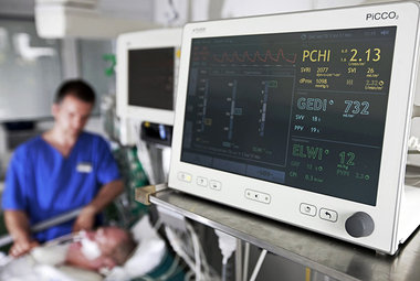 Intensivstation in einem Erfurter Krankenhaus (Juli 2008)