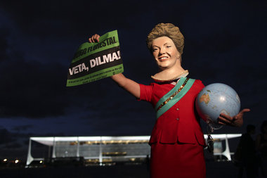 Umweltsch&uuml;tzer fordern auf Kundgebung am 24. Mai die Pr&aum...