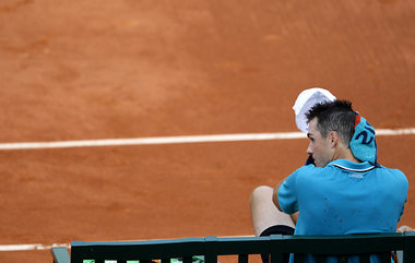John Isner im l&auml;ngsten French-Open-Satz aller Zeiten (in Wi...