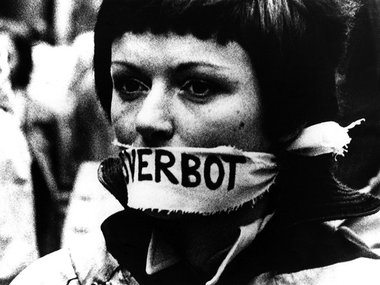 Protest gegen den &raquo;Radikalenerla&szlig;&laquo; (1975)