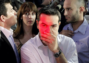 SYRIZA-Chef Alexis Tsipras auf dem Sprung in die Regierung?