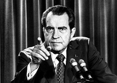 Der einzige US-Pr&auml;sident, der von seinem Amt zur&uuml;cktra...