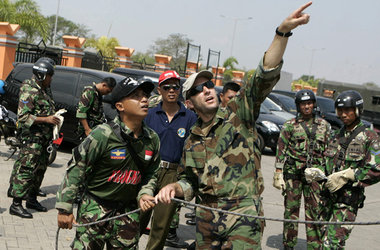 Soldaten der US Navy SEAL im vergangenen September bei einer &Uu...