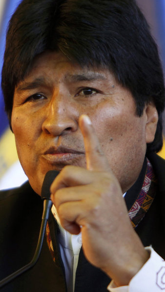 Boliviens Präsident Evo Morales Boliviens Präsident Evo Morales