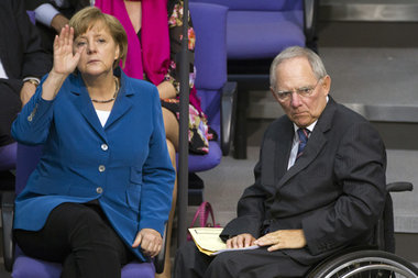 Nicht mit uns: Kanzlerin Angela Merkel lehnte auch am Mittwoch i...