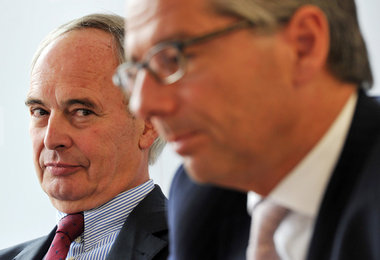 Lobbyisten Keitel und Grillo (r.): Deutschlands Bosse brauchen n...