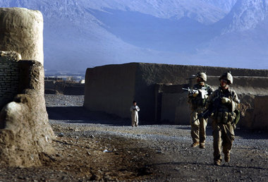 NATO-Soldaten in Kandahar NATO-Soldaten in Kandahar