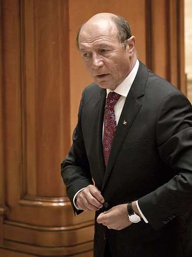 Präsident auf Abruf: Traian Basescu Präsident auf Abruf: Traian Basescu