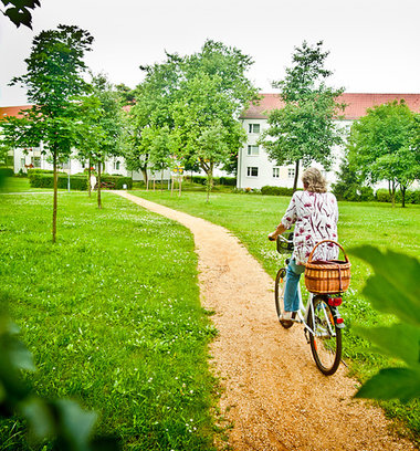 Stehen hier bald Luxussanierungen an? TLG-Siedlung im Norden Str...