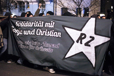 Solidarit&auml;tsdemonstration f&uuml;r Sonja Suder und Christia...