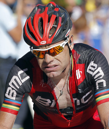 Traurig, aber von gestern: Cadel Evans