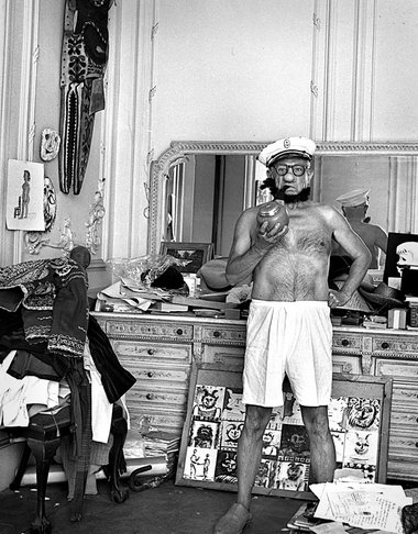 Der Meister, hier mal als Popeye, von Andr&eacute; Villers (1957...