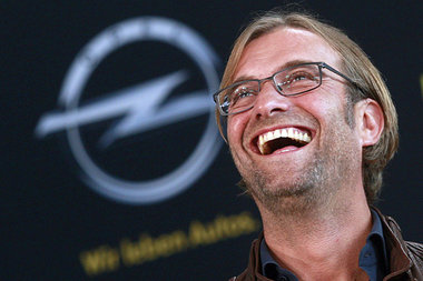 Da lacht der Klopp: Am Donnerstag pr&auml;sentierte sich Opel al...