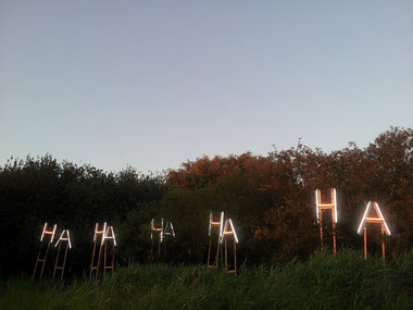 Dadaismus zum Anknipsen: Installation von Mladen Miljanovic