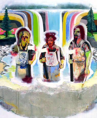 Andreas Schleime, »Ham ham ham Hunger hat der Wandersmann«, 2005...