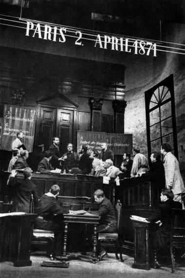 1962 inszenierte Manfred Wekwerth &raquo;Die Tage der Commune&la...