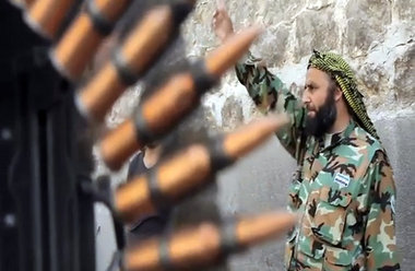 Kämpfer der »Freien Syrischen Armee« in Aleppo ... Kämpfer der »Freien Syrischen Armee« in Aleppo ...
