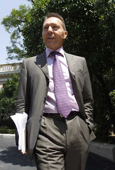 Finanzminister Giannis Stournaras Finanzminister Giannis Stournaras