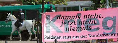 Am Dienstag in Letzlingen: Die Reiterstaffel der Polizei von Sac...