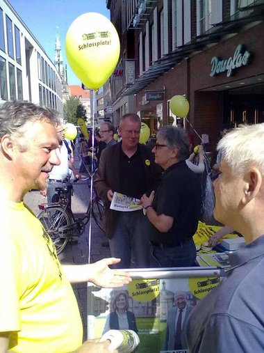 M&uuml;nsteraner bei &ouml;ffentlicher Geschichtsstunde, 25./26....