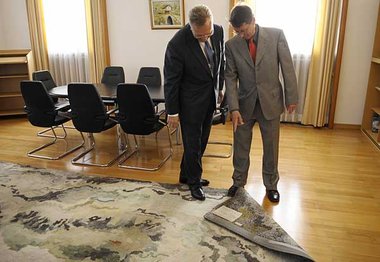 Henkel (CDU) und K&ouml;rting (SPD) 2011: &raquo;Wer glaubt, er ...