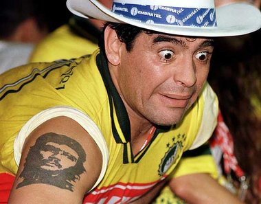 Che, Maradona und der Wahnsinn auf einem Bild Che, Maradona und der Wahnsinn auf einem Bild