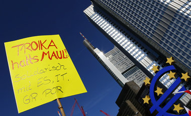 Europa von unten &ndash; &raquo;Umfairteilen&laquo;-Protest am S...