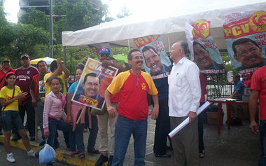 PCV-Wahlkampf in Táchira